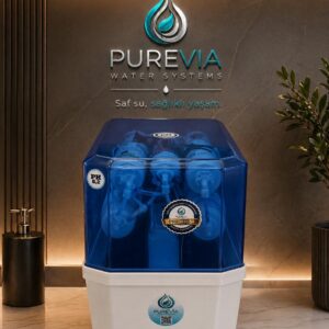 Purevia water 8 lt mavi